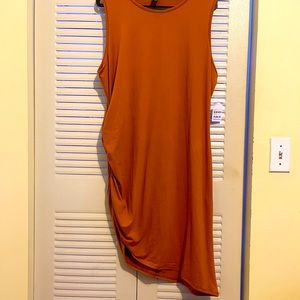 Knit Amber colored dress